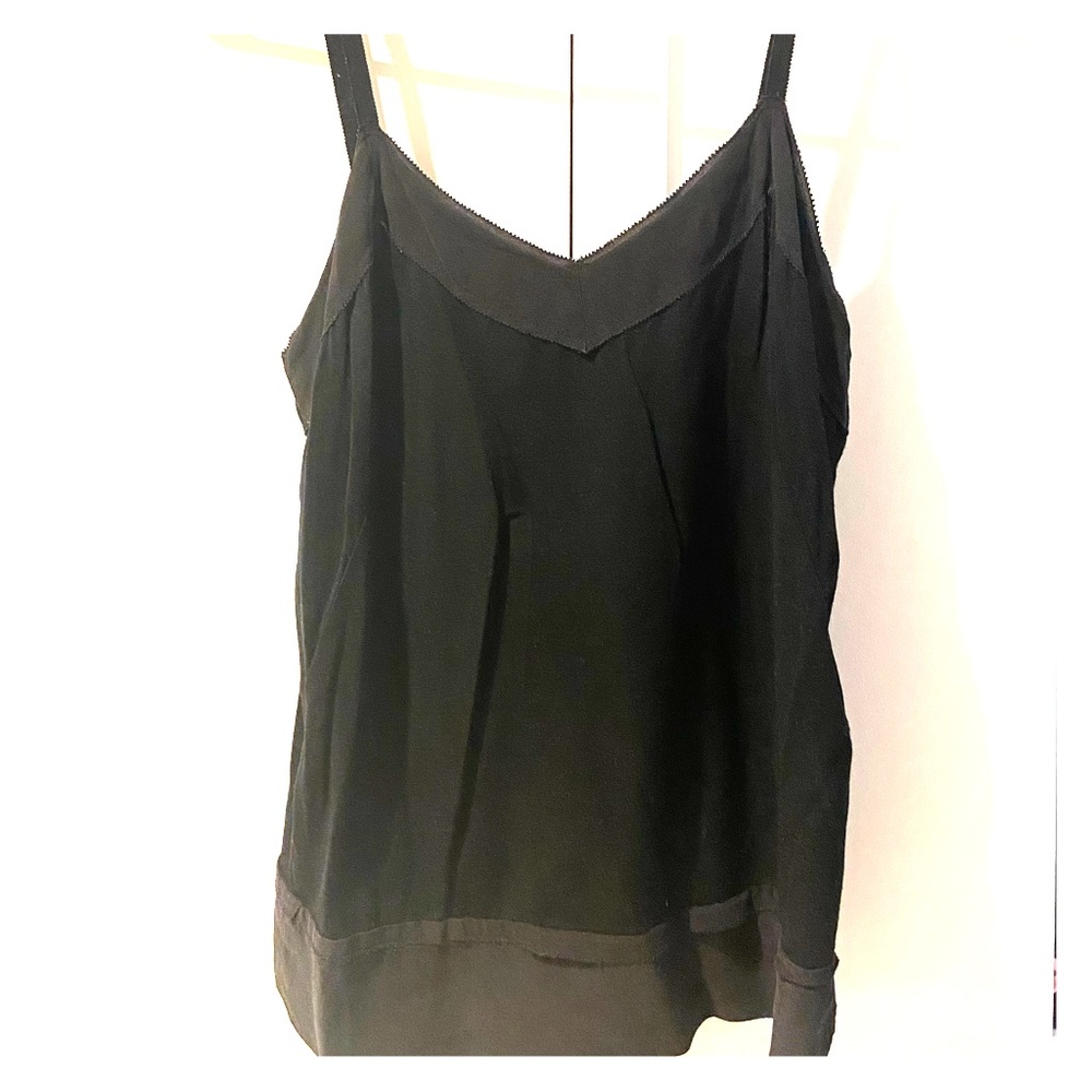 Tory Burch black strap sleeve top